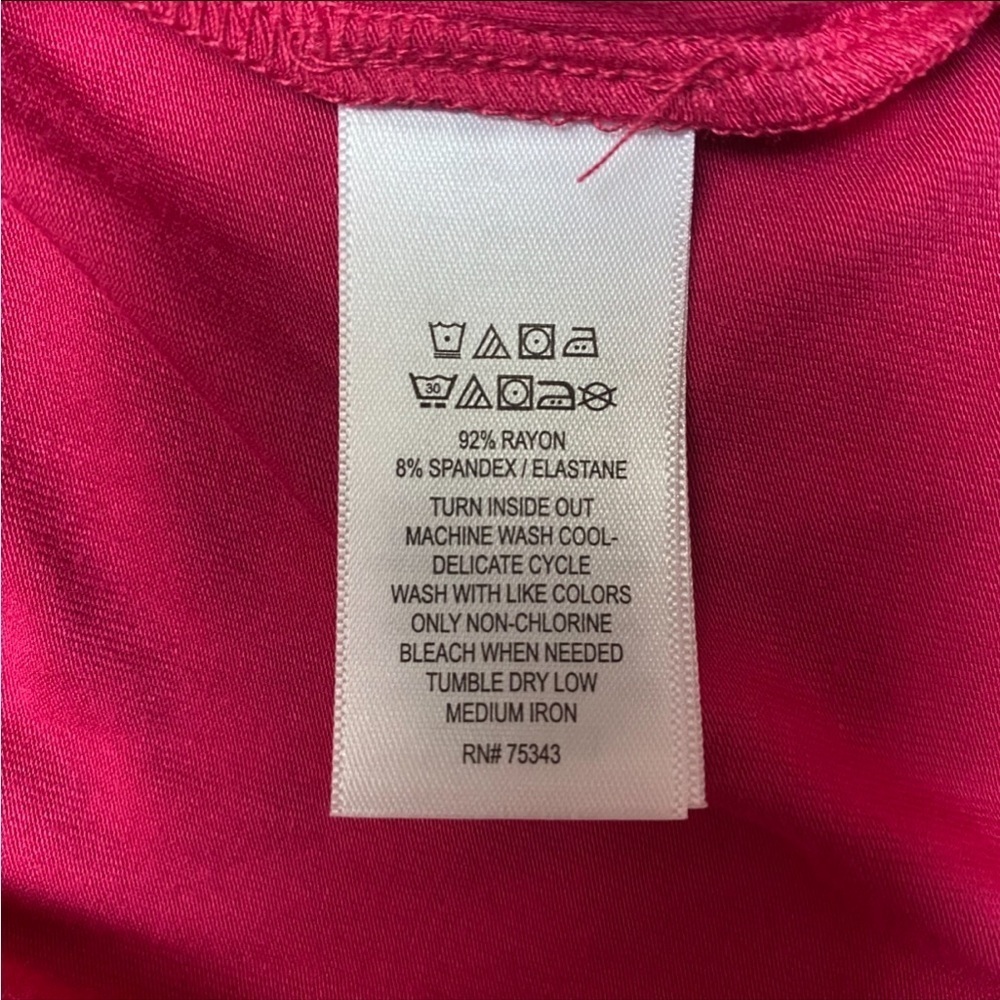 Rachel Zoe Fuchsia Pink Halter Maxi Dress Tiered Hem NWT Size Small - Picture 14 of 14